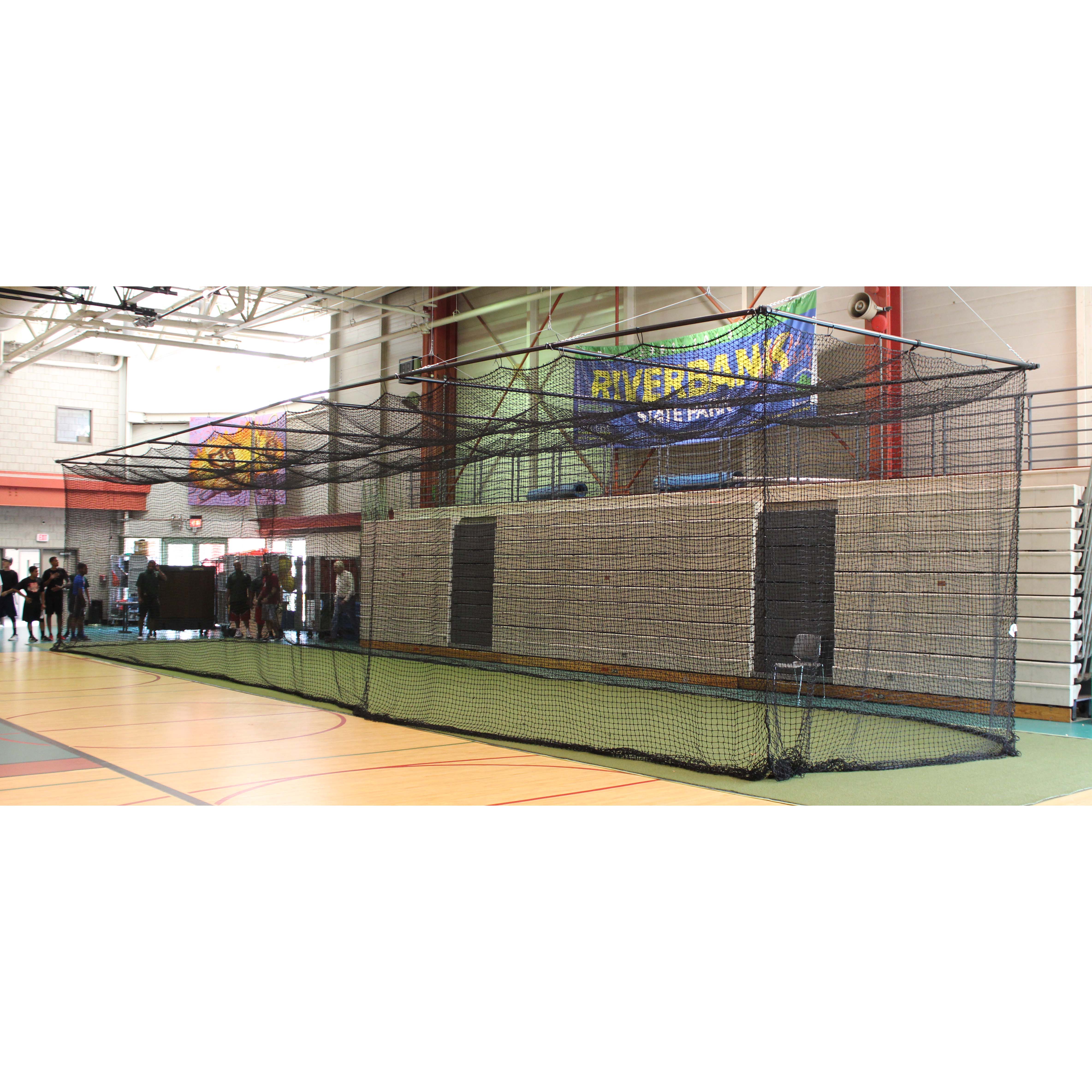 70 Retractable Indoor Batting Cage Frame